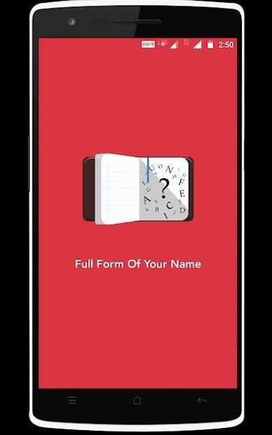 Full form of your Name screenshot 3