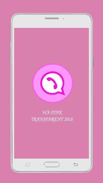 wa pink 2018 transparent apk screenshot 3