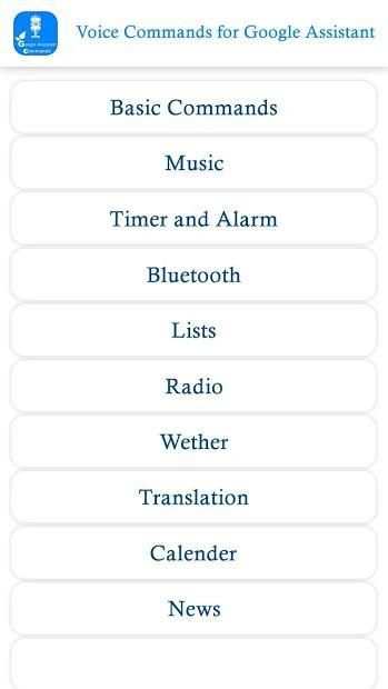 Ok Google Voice Commands for Google Assistant screenshot 3