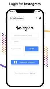 Mini for Instagram 2018 screenshot 3