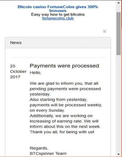 Best BTCspinne-For Earn Money screenshot 5