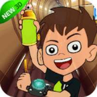 Subway Ben Alien Surface