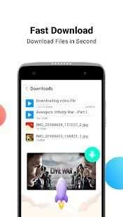 Mini Private Browser: Fast Search, Download, No Ad स्क्रीनशॉट 2