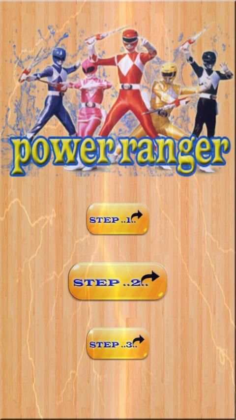 Slide Power Ranger puzzle new game screenshot 6