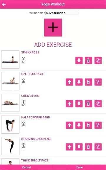 Yoga workout - Free yoga videos and workouts स्क्रीनशॉट 14