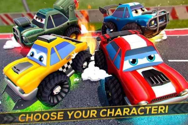 Cartoon Crash Cars Racing स्क्रीनशॉट 7