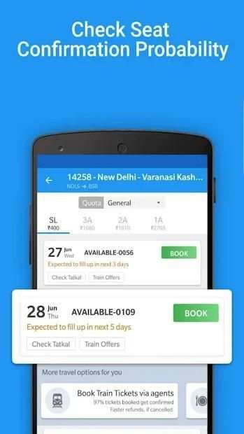 Live Train Status, PNR Status, Indian Rail Info स्क्रीनशॉट 7