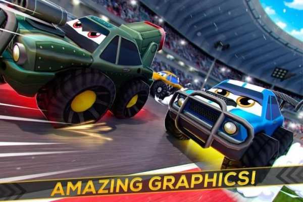 Cartoon Crash Cars Racing स्क्रीनशॉट 8