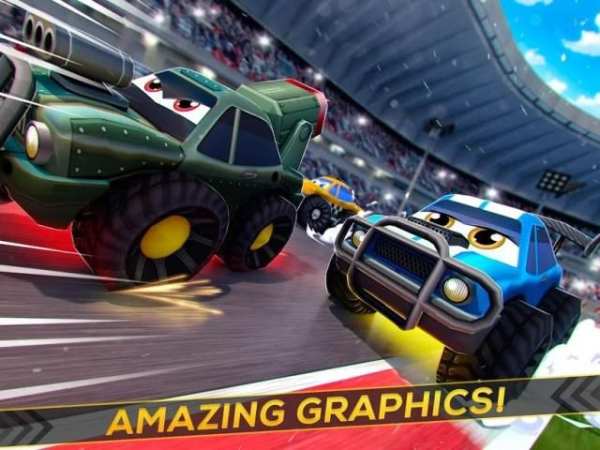Cartoon Crash Cars Racing स्क्रीनशॉट 5