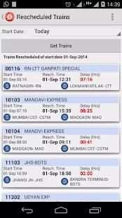 IRTC Live Train Status screenshot 2