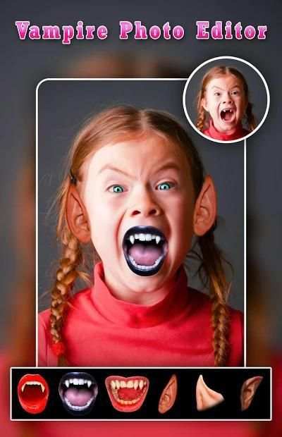 Vampire Photo Editor स्क्रीनशॉट 4