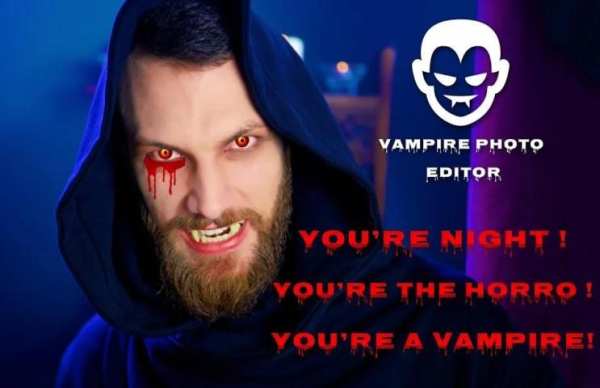 Vampire Photo Editor स्क्रीनशॉट 1