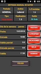 My horario LDn Demo screenshot 2