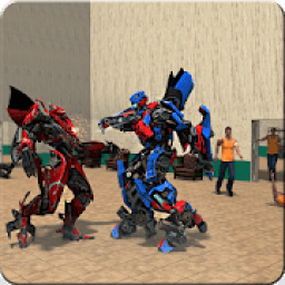 ikon Police Robot Transformation - Prison Escape