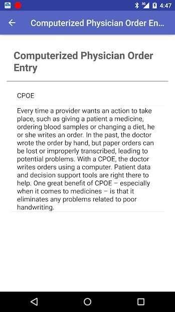 HIM QuickGuide screenshot 2