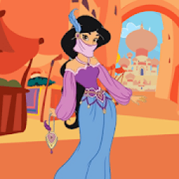 Princess Jasmine: Adventure Running Game icon