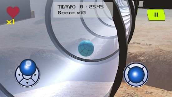 Maze ball 3d roll the ball game screenshot 1