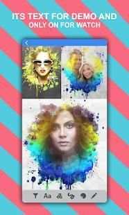 3D Glass Crystal Photo Effect Image Blur Editor 2 تصوير الشاشة