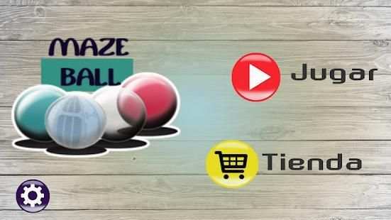 Maze ball 3d roll the ball game screenshot 3