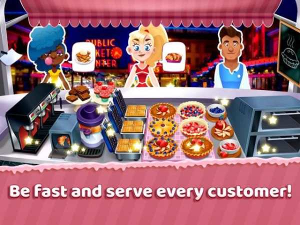 Seattle Pie Truck - Fast Food Cooking Game screenshot 4