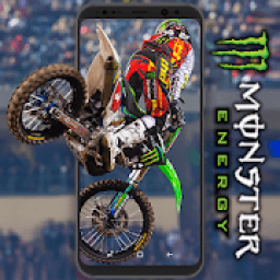 ikon Moto Monster Energy Wallpaper