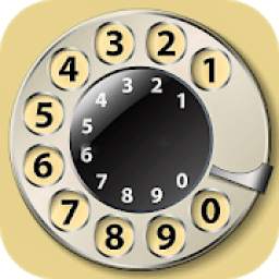 Old Phone Dialer Keypad:phone number dialer
