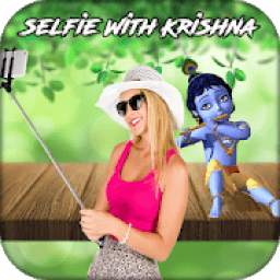 Selfie with Lord Krishna : Happy Janmashtami 2018