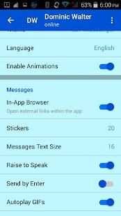 LOF Messenger screenshot 1