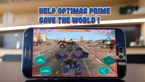 Transformers Rescue War Dash स्क्रीनशॉट 1