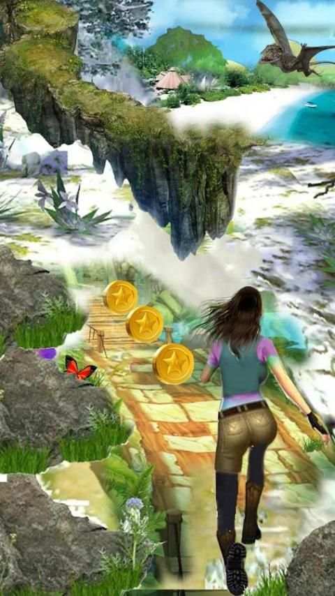 Lost Temple Gold Jungle Run स्क्रीनशॉट 1