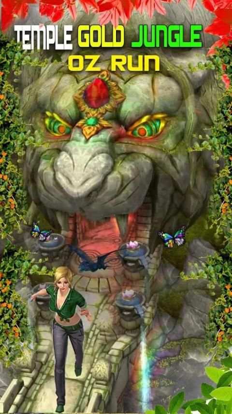 Lost Temple Gold Jungle Run स्क्रीनशॉट 2