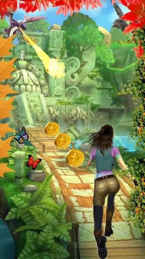 Lost Temple Gold Jungle Run स्क्रीनशॉट 4