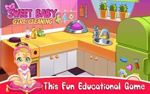 Sweet Baby Girl Cleaning screenshot 1