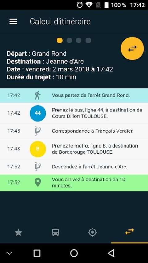 Horaires Transports 31- Bus & Métro à Toulouse screenshot 2