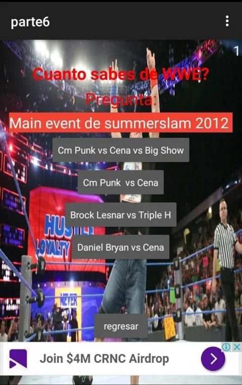 Quiz wwe (english) screenshot 1