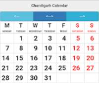 Chandigarh Calendar