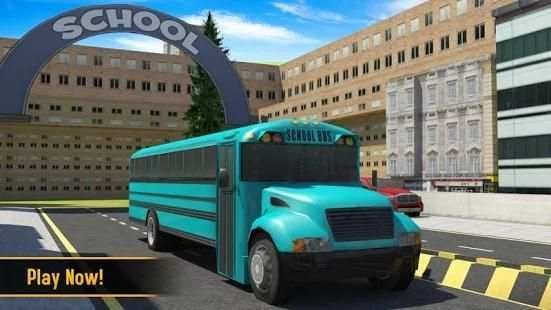 School Bus 3D स्क्रीनशॉट 2
