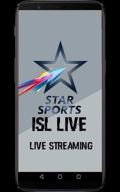 Live ISL Football TV - Star Sports Channel guide screenshot 1