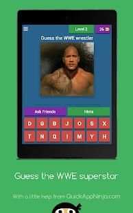 Guess The WWE superstar screenshot 1