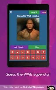 Guess The WWE superstar screenshot 7