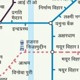 ikon दिल्ली मेट्रो नक्शा भारत रेल