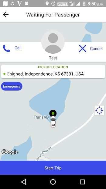 Trans Voyage Taxi - Driver screenshot 3
