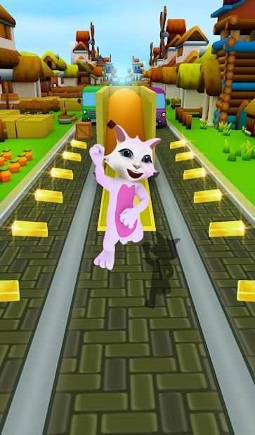 Tom Subway: Endless Cat Running स्क्रीनशॉट 3