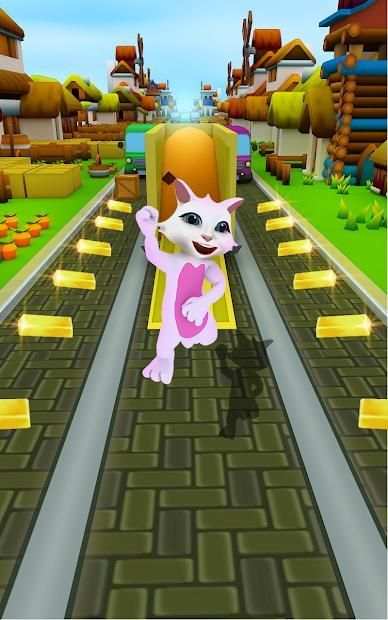 Tom Subway: Endless Cat Running स्क्रीनशॉट 7