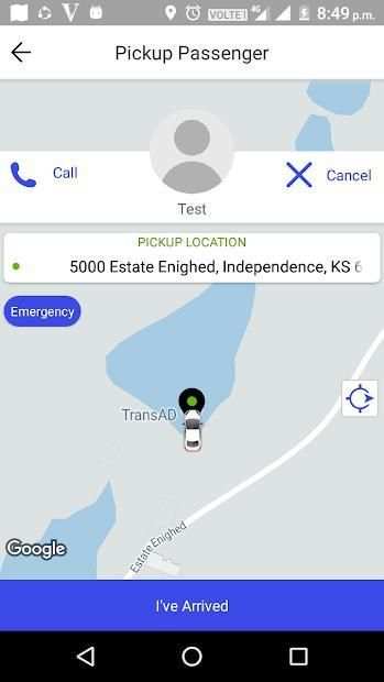 Trans Voyage Taxi - Driver screenshot 1