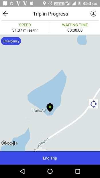 Trans Voyage Taxi - Driver screenshot 2