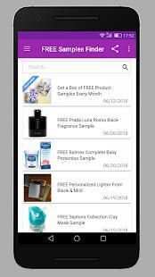 Freebies, FREE Samples & FREE Stuff Finder स्क्रीनशॉट 1