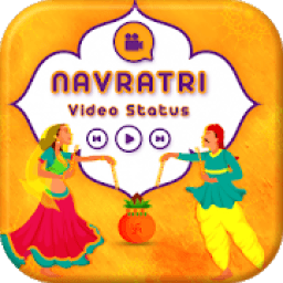 Navratri Video Status Maker - Silde Show Editor आइकन