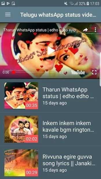 Telugu Status Videos screenshot 4