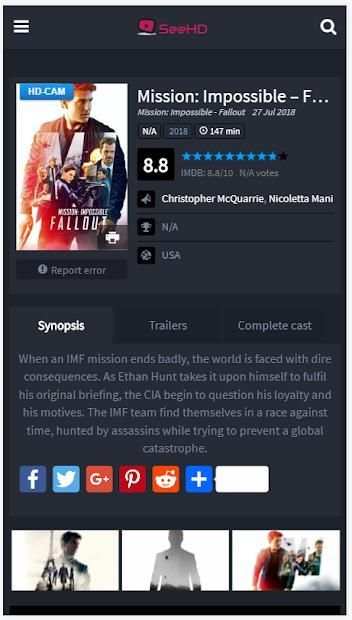 SeeHD screenshot 1